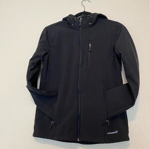 Women’s Avalanche Black Hooded Jacket Size S